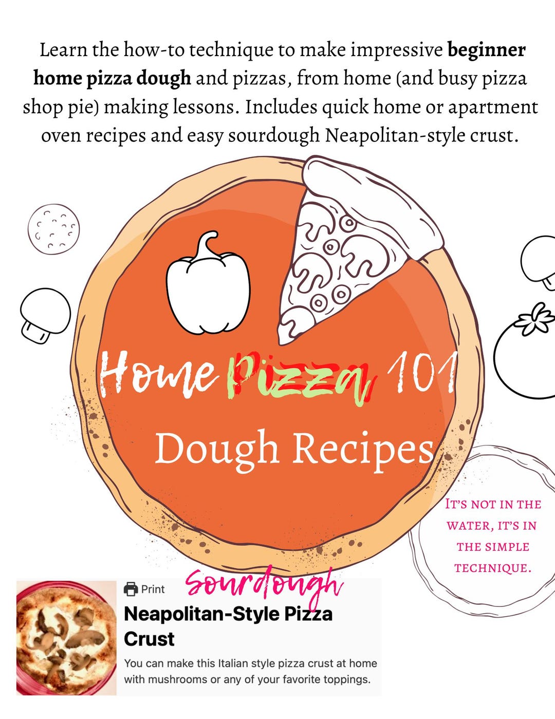 Home Pizza 101 Beginner Guide - Make Delicious Pizzas With Regular and ...