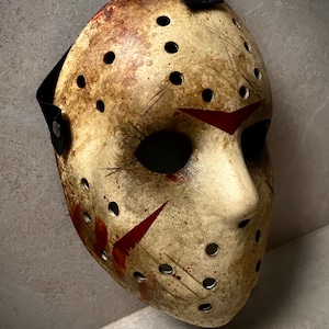 Jason Voorhees Friday the 13th mask, customisable, halloween mask, jason hockey mask