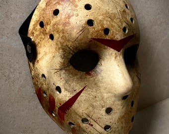 Jason Voorhees Friday the 13th mask, customisable, halloween mask, jason hockey mask
