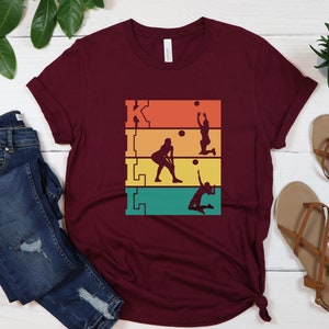 Volleyball T-Shirt, Funny Volleyball Shirt, Volleyball Gifts, Girl&#39;s Volleyball Shirt, Volleyball Lover