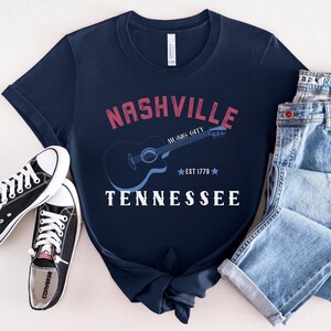 Nashville Tennessee T-Shirt, Nashville Gifts, Tennessee Shirt, Country Music Lover, Nashville Country Tee, Nashville Mom Shirt
