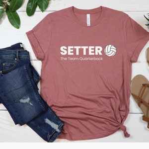 Setter Volleyball T-Shirt, Volleyball Tees, High School Volleyball, Volleyball Player Shirts,  Team,  Volleyball Gifts, Volleyball Lover