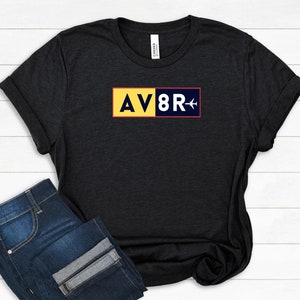 Aviator T-Shirt, Pilot Tee, Gift for Pilot, Aviator Gift, Pilot T-Shirt
