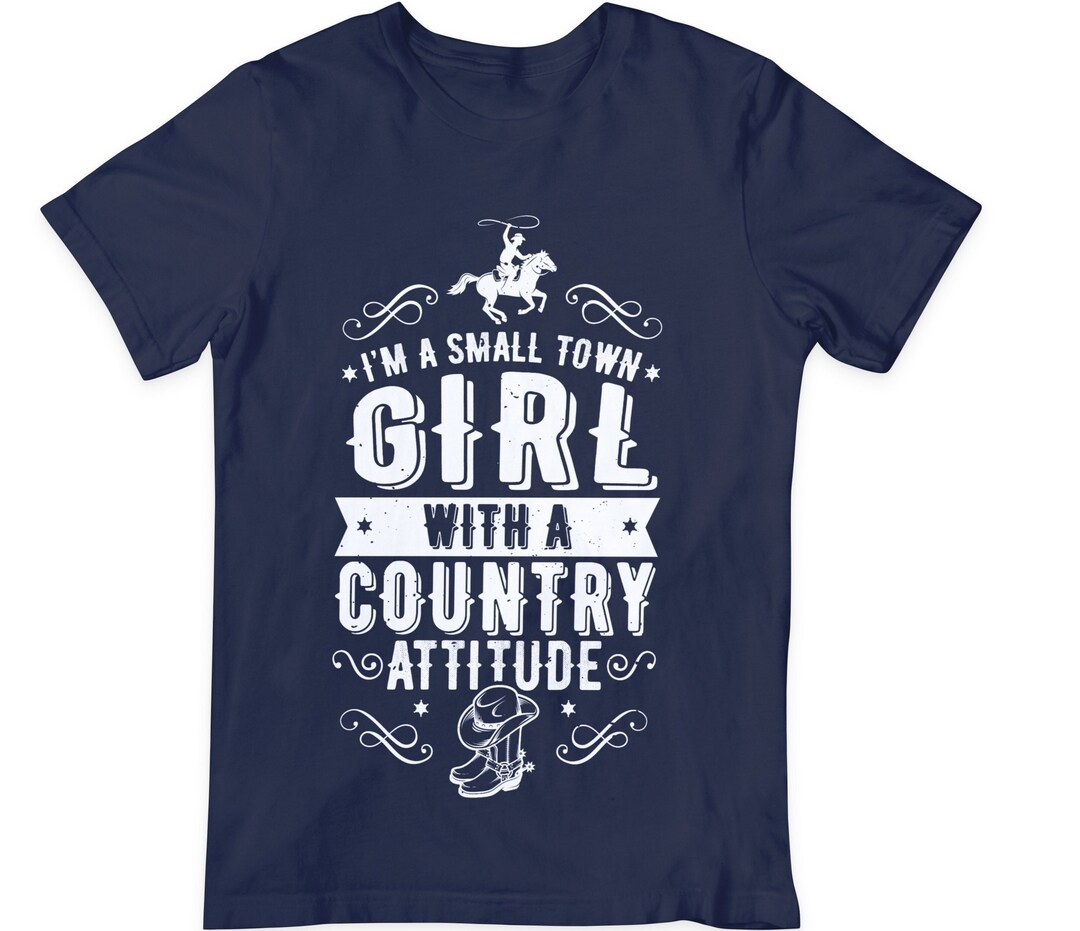 Country Girl Tshirt Country Girl Shirt With Sayings Country Etsy