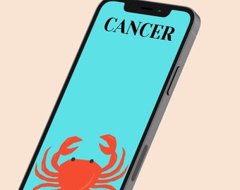 Cancer Zodiac Phone Wallpaper