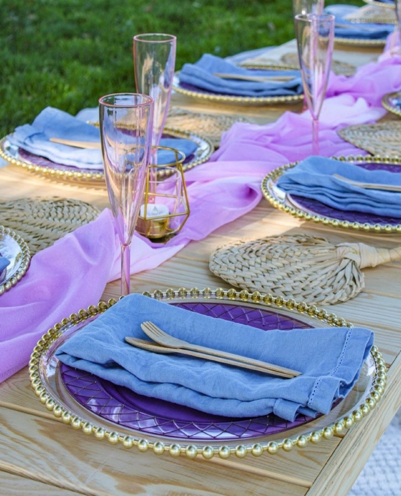 31x90 H13 Inch Wooden LOW Picnic Table Etsy