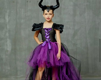 Maleficent Dress - Etsy