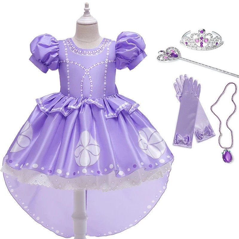 Vestido de princesa sofia - Etsy México Vestido de princesa sofia - Etsy México