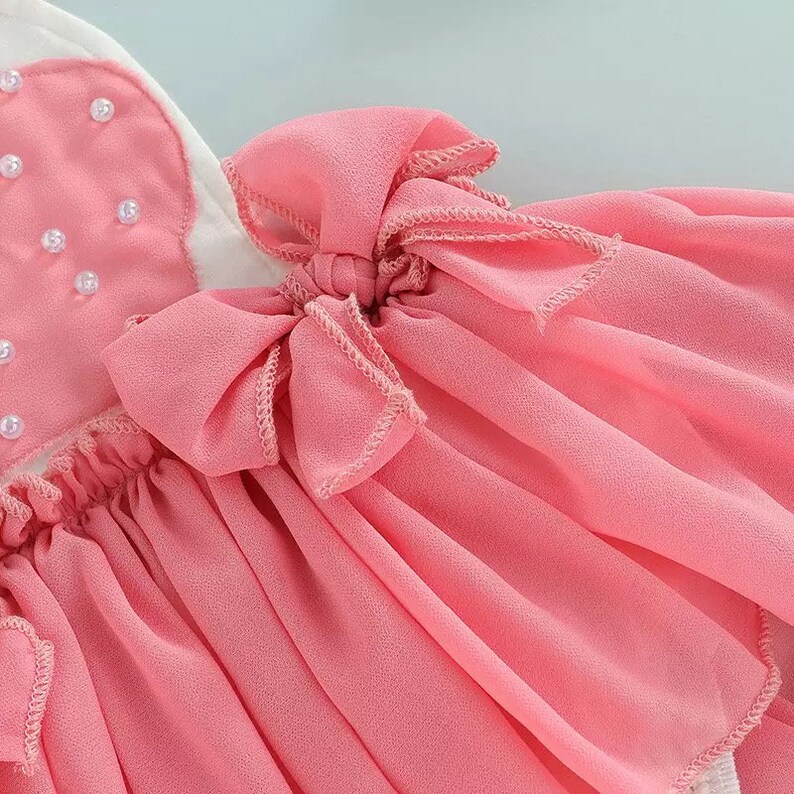 Newborn Baby Girls Ruffle Layer Jumpsuit Lovely Summer Romper Etsy