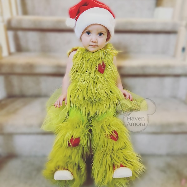Baby Grinch Costume Etsy