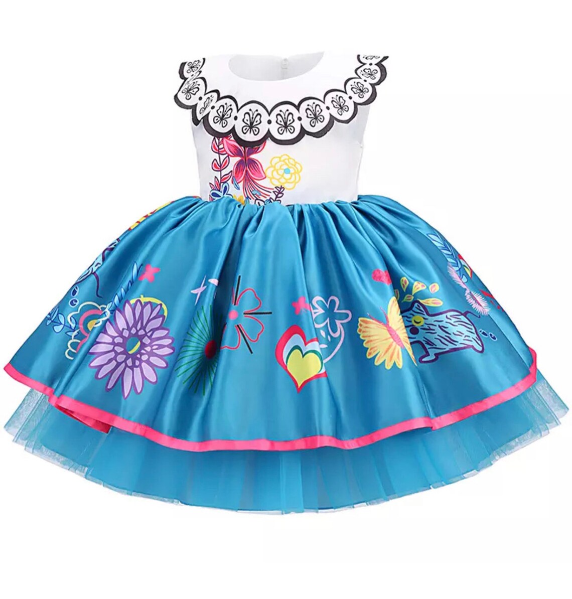 Mirabel Toddler Kids Dress Encanto Dress up Set Etsy