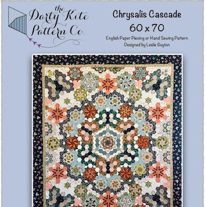 Chrysalis Cascade PDF Nähanleitung für EPP oder Handmalerei
