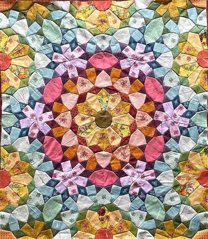 Dresden Dance Party Quilt PDF Pattern for EPP or Hand Piecing - Etsy UK