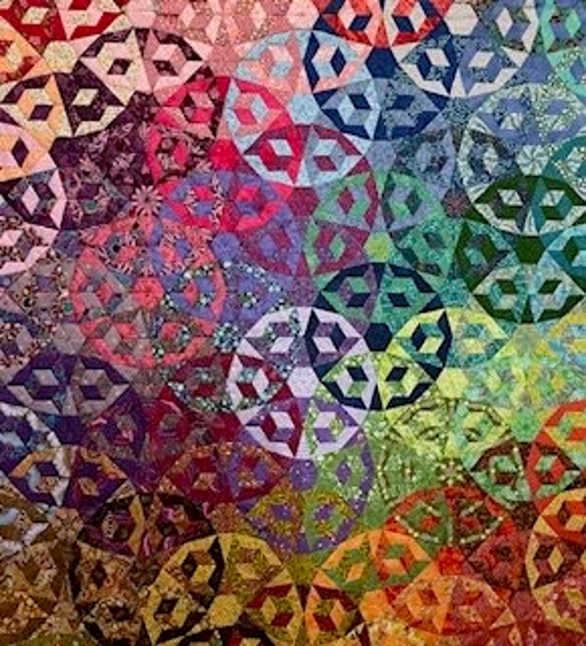 Circular Reference Quilt PDF Pattern for EPP or Hand Piecing - Etsy