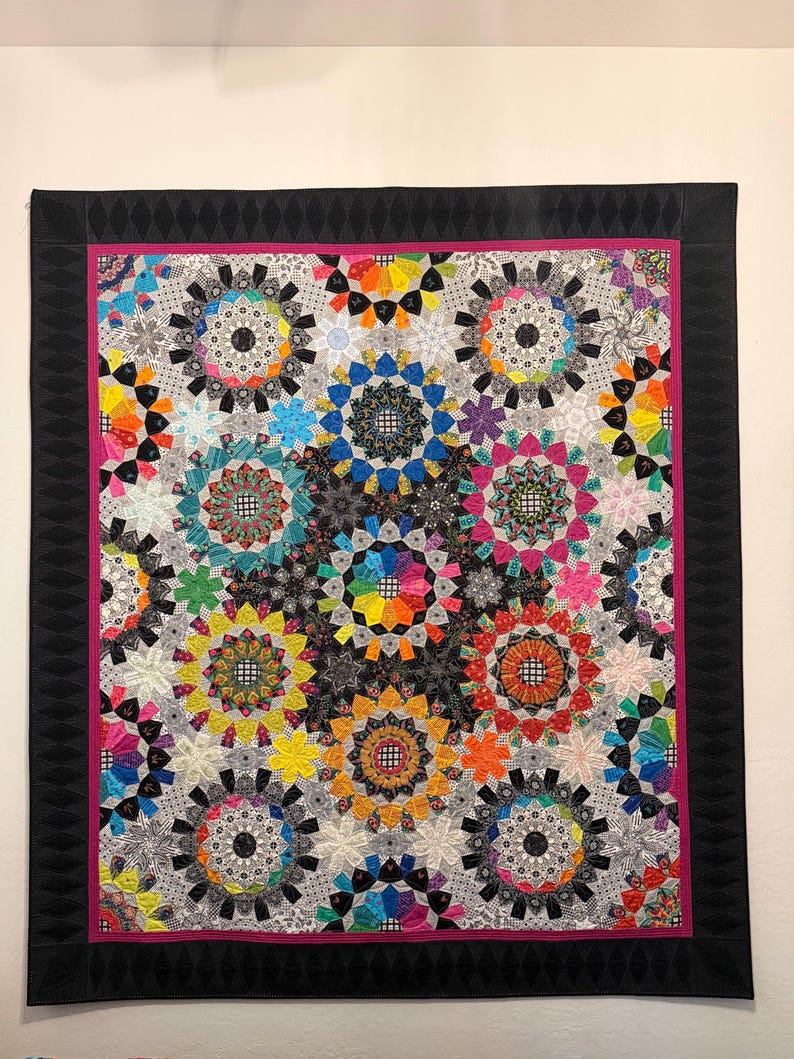 Dresden Dance Party Quilt PDF Pattern for EPP or Hand Piecing *NEW ...