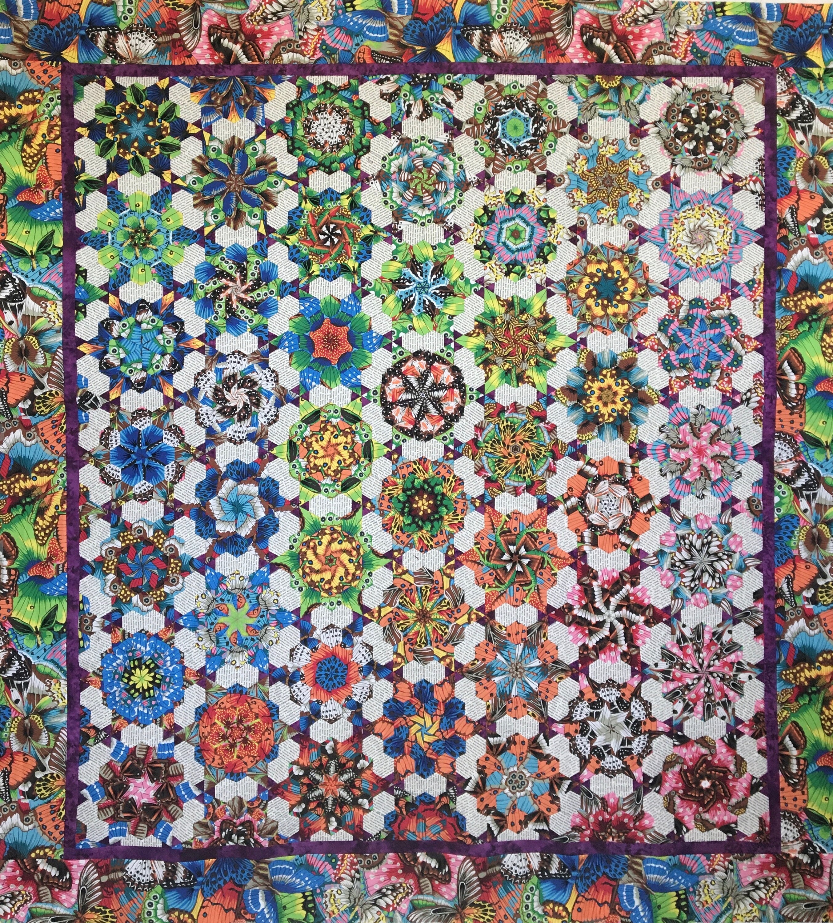 Caparina Quilt PDF Pattern for EPP or Hand Piecing - Etsy