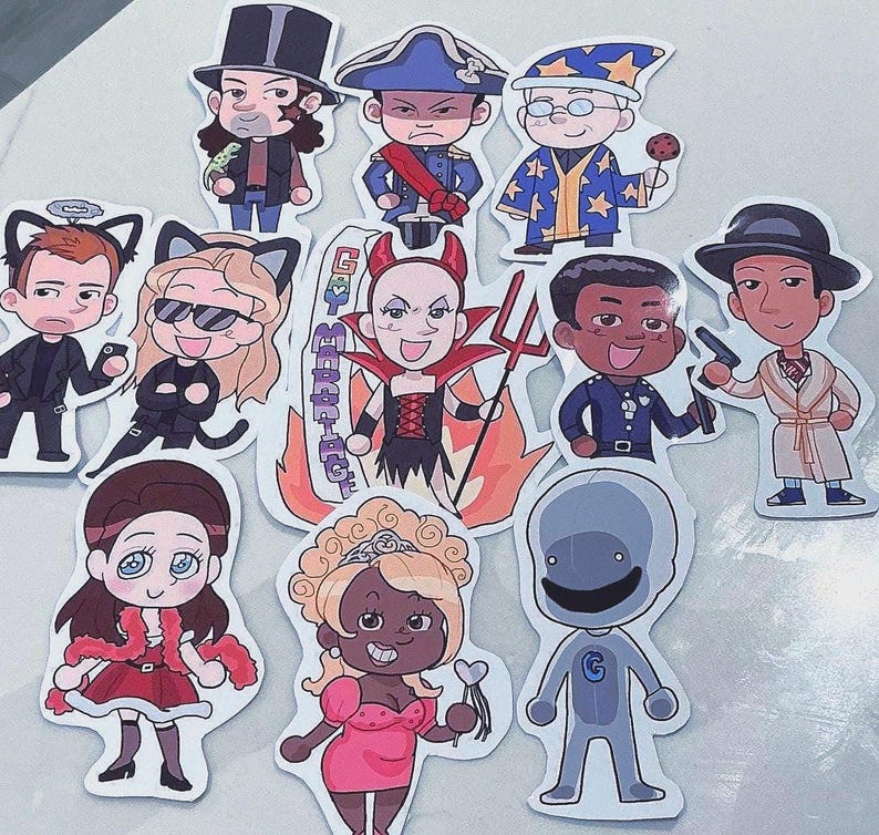 Community TV Show Waterproof Stickers - Etsy