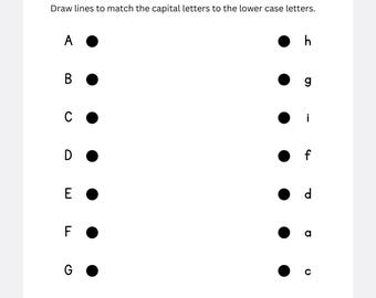 Early Phonics Worksheets