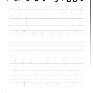 Kindergarten Workbook - Etsy