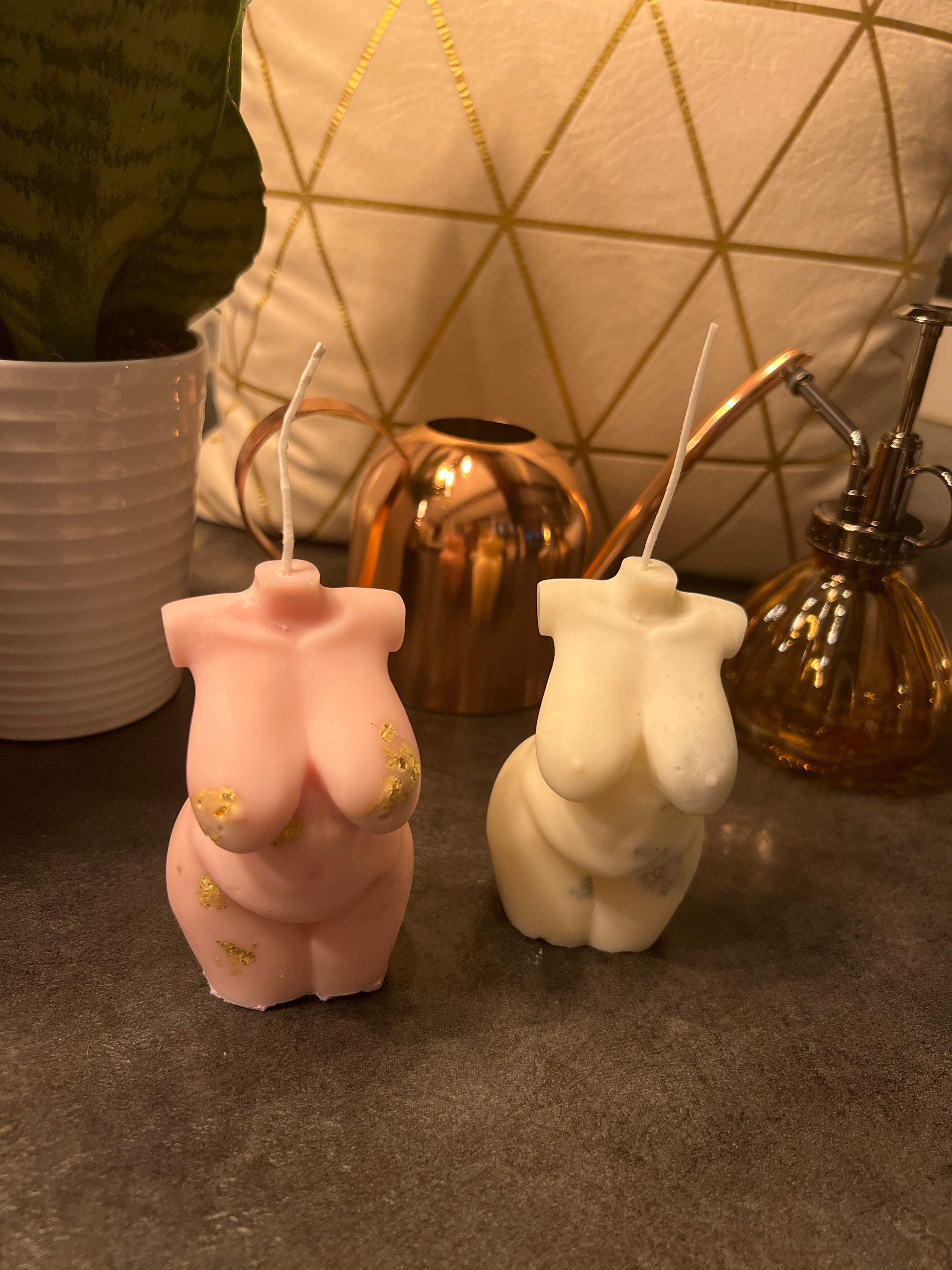 Bougie Corps Femme Corpulente