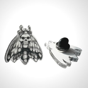 Acrylic Death Moth King Pin