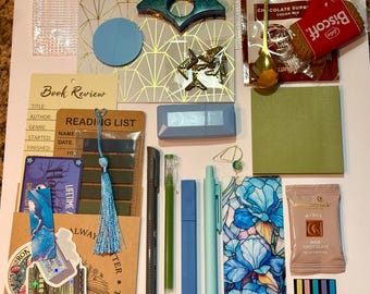 Bookish Plus Box - Mystery Capsule Prizes, Annotation Kit, Reader Stationery Set, Gift Box