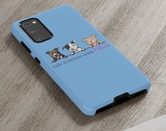 Cute Dog Lover Phone Case Pitbull Gift for Dog Person