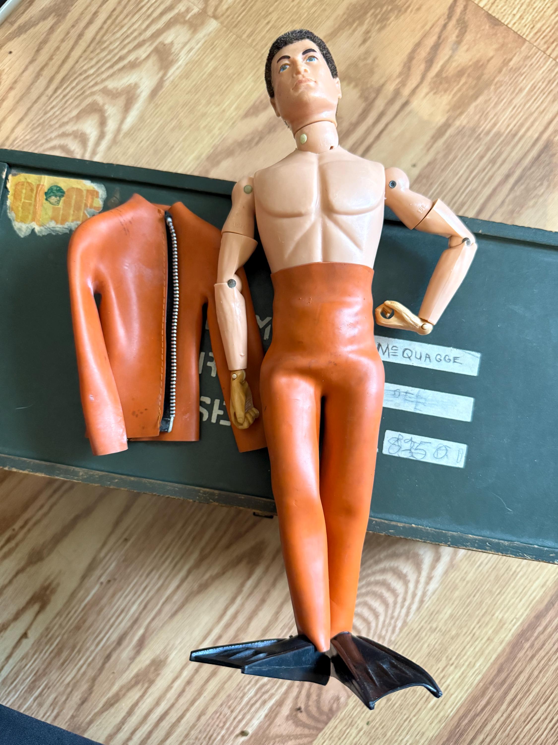 1960s Vintage Gi Joe Wooden Footlocker With Accessories - Etsy