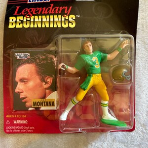Joe Montana Starting Lineup Figure - Etsy