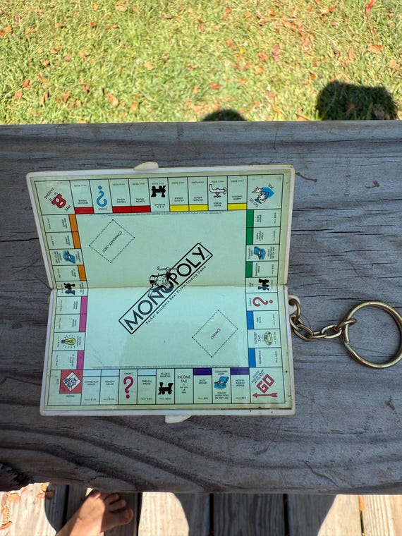 Mini Monopoly Board Game Keychain: Tiny Collectib… - image 6