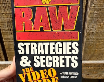 WWF Raw Strategies & Secrets: The Video Guide VHS
