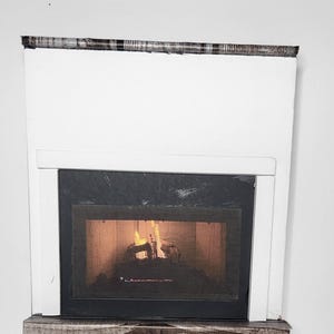 1/6 scale half fireplace