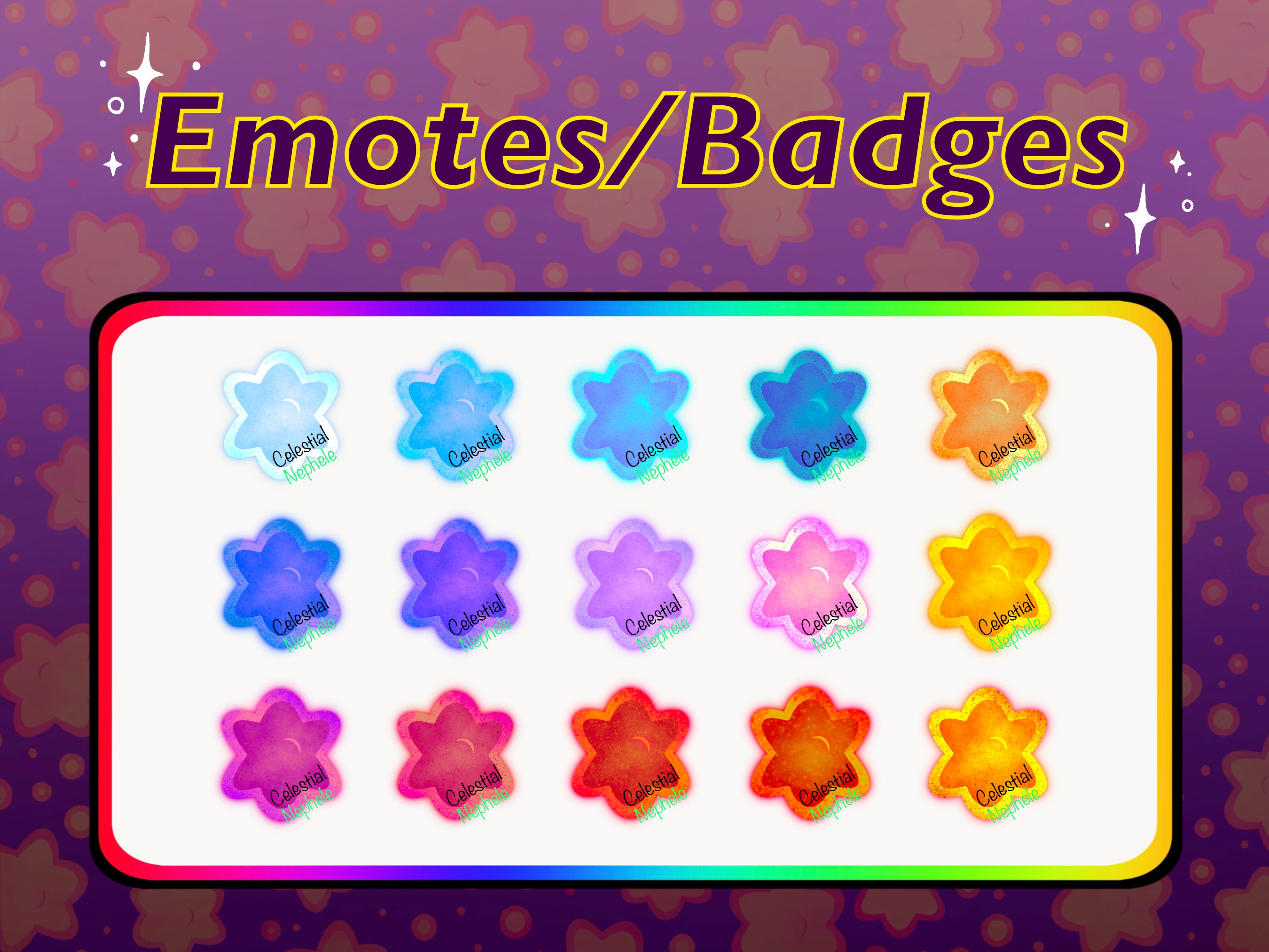 Konpeito - Sub Badges / Bit Badges / Emotes / Channel Point / Role ...