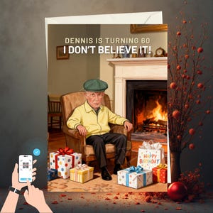 Personalised Victor Meldrew Birthday Card - Funny Greeting Card