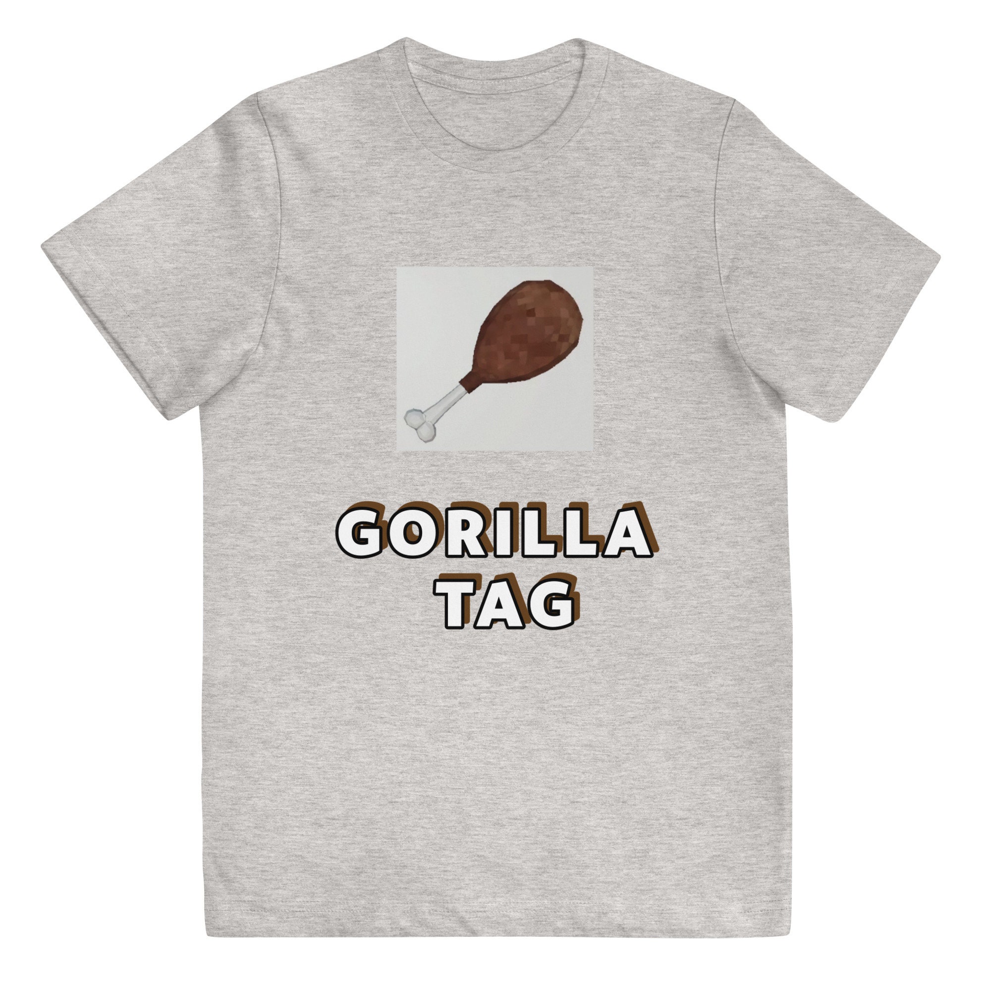 Gorilla Tag Turkey Leg Printed Youth Jersey Tshirt Unisex Etsy