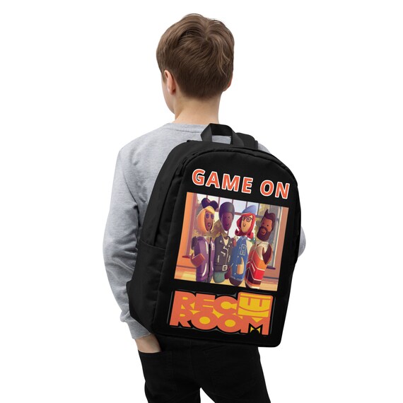 Rec Room Printed Minimalist Backpack Unisex Etsy