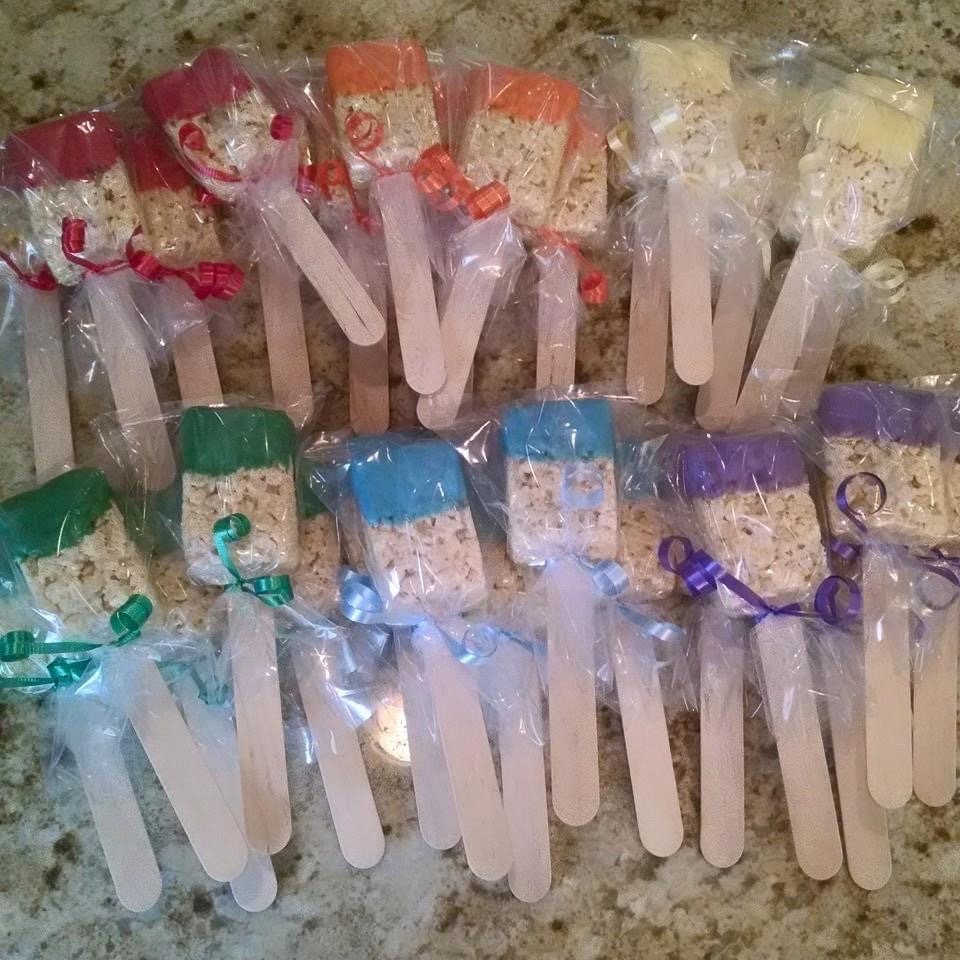 Rice Krispie Paint Brushes Etsy