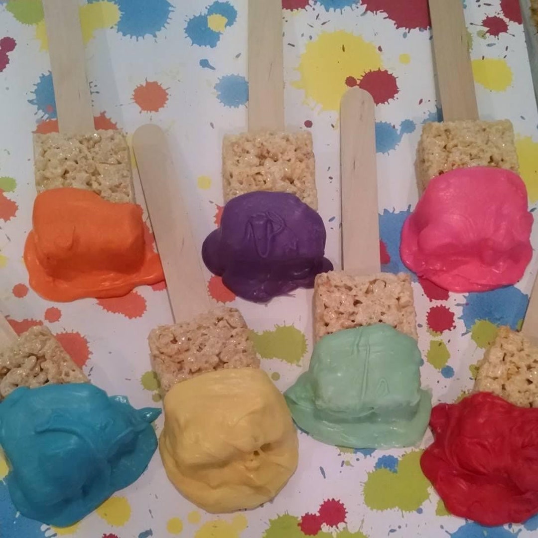 Rice Krispie Paint Brushes Etsy
