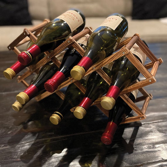 Collapsible wine rack sale