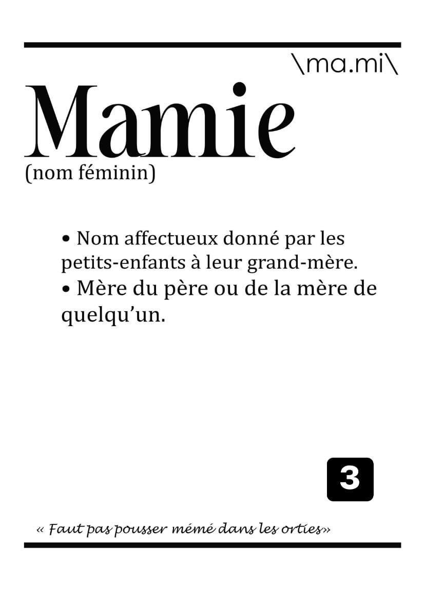 Mamie Définition