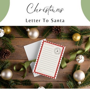 Carta de Navidad a Papá Noel Papá Noel San Nicolás