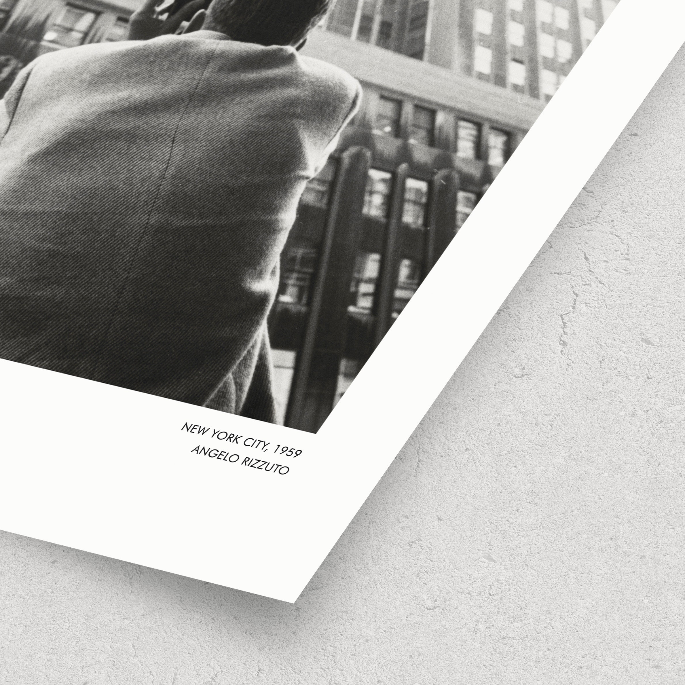 Unframed Vintage New York City Print Set, Black and White Fine Art ...