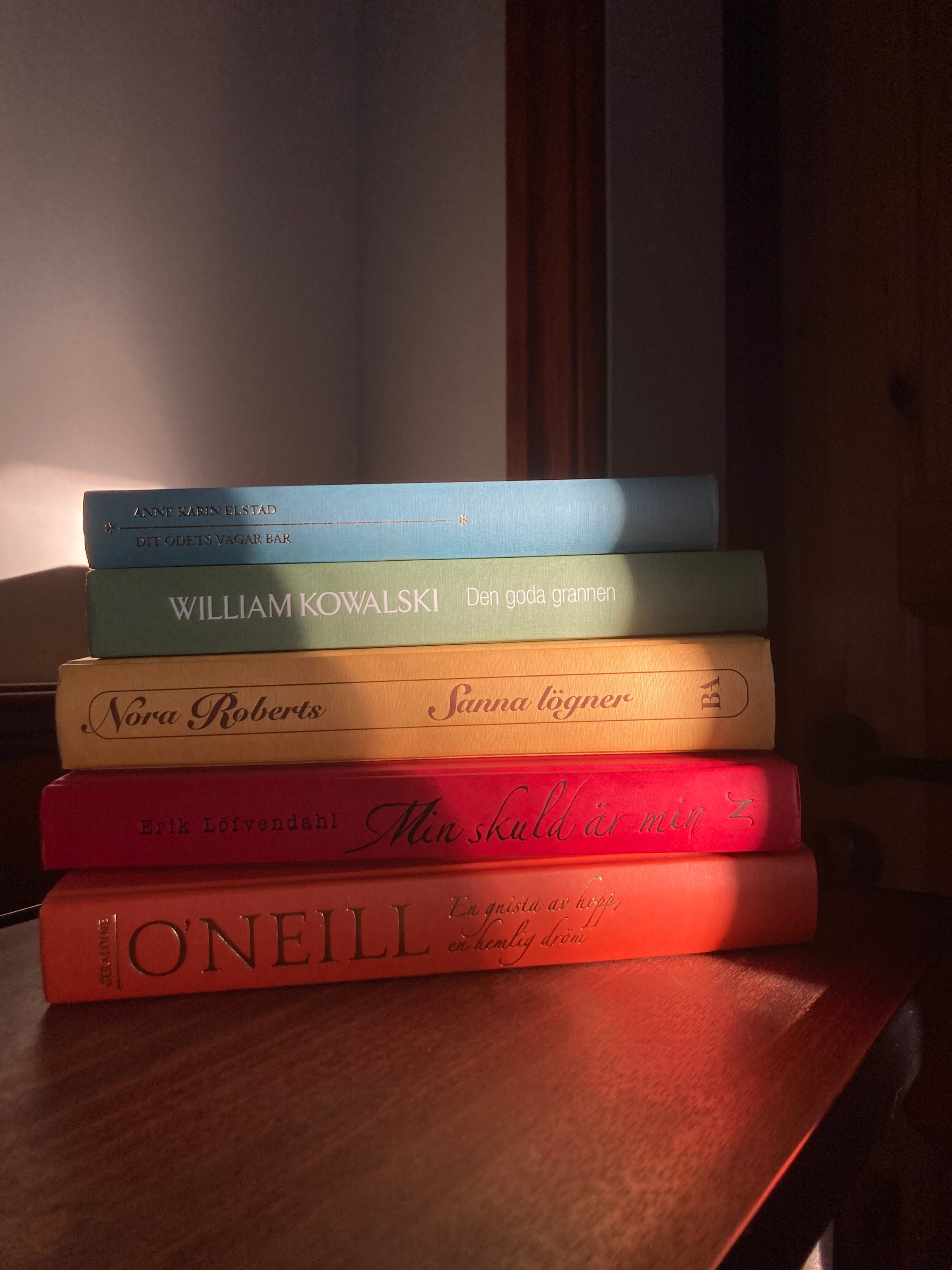 Rainbow Book Stack | Swedish Decorative Books | Real Hardback - Etsy