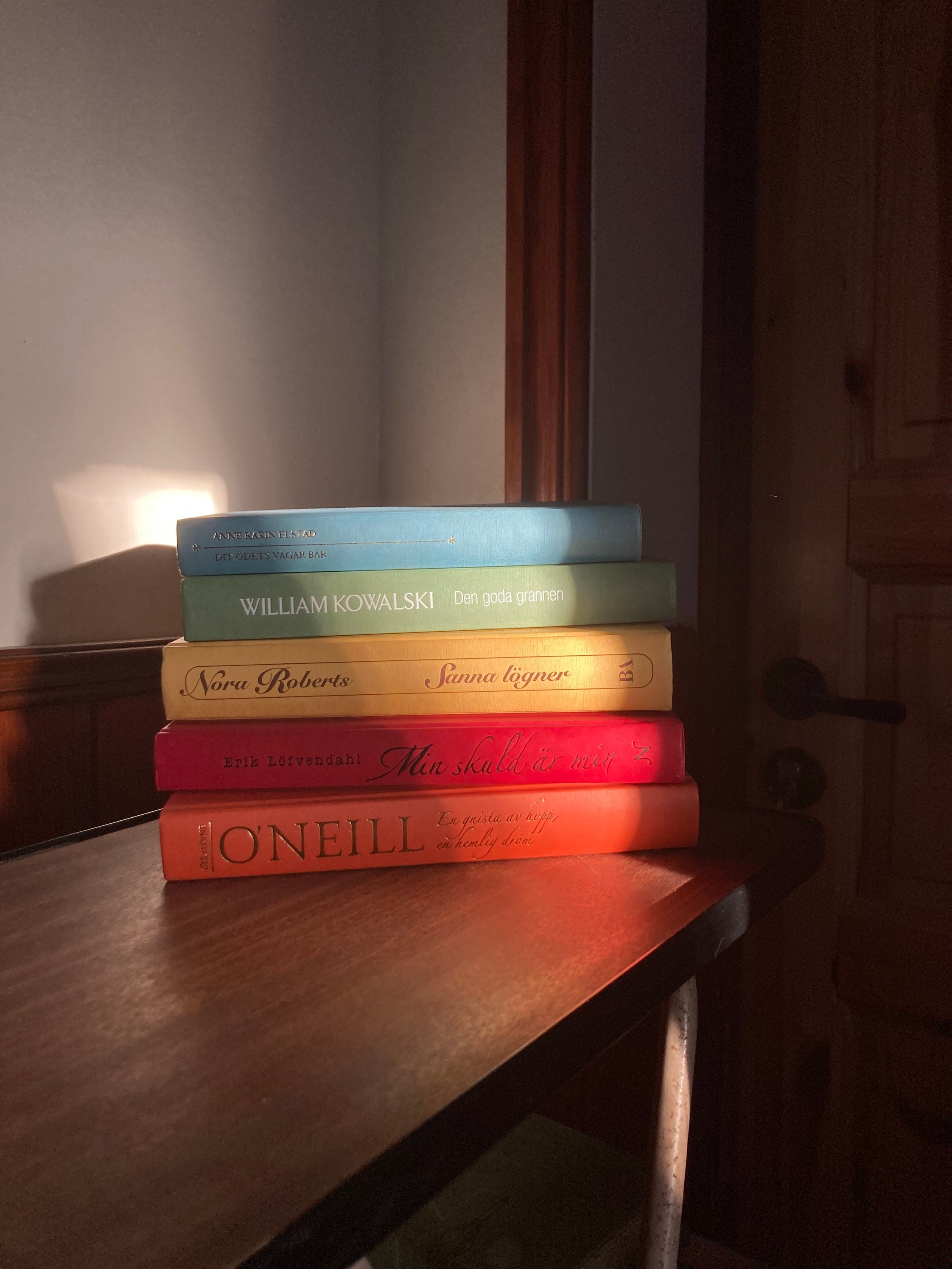 Rainbow Book Stack | Swedish Decorative Books | Real Hardback - Etsy