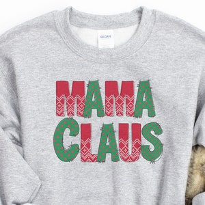 Sweat-shirt Maman Noël, Maman Noël Noël, Sweat-shirt de Noël pour maman, Cadeau de Noël pour maman, Sweat-shirt de Noël, Maman Noël