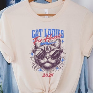 Cat Ladies for Harris, Childless Cat Ladies, Kamala, Cat, Election 2024, Vote, Activism, Cat Mom Shirt, Anti Trump, Harris, Political Shirt