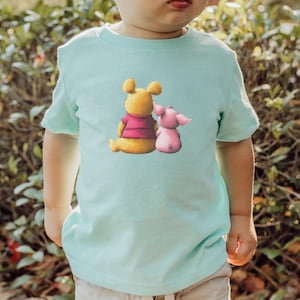 Pooh und Schwein Png, Beste Freunde Png, Freunde Png, Pooh Baby Png, Honigbär Png, klassischer Bär Png, Pooh Bär Png, Sublimation