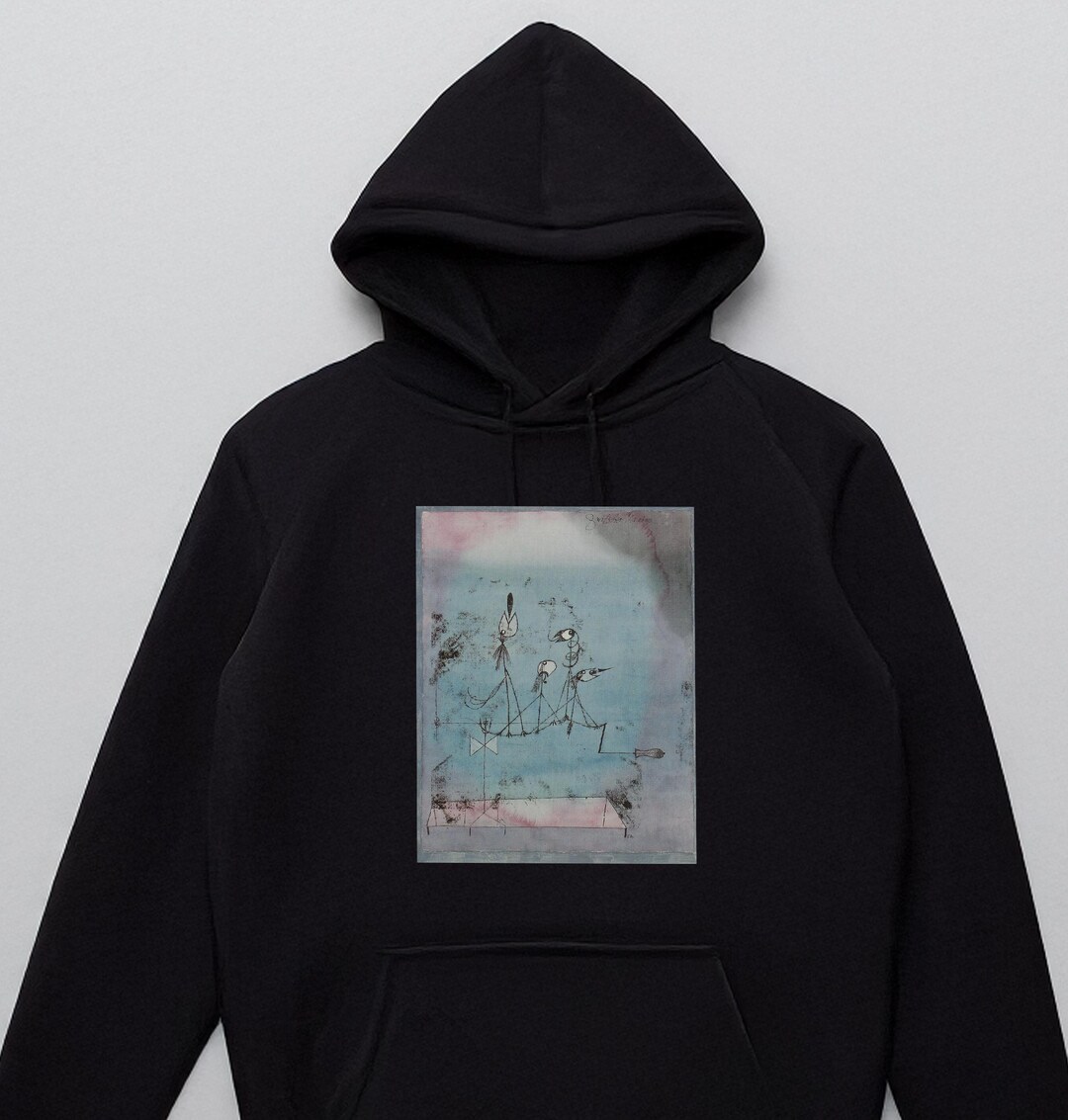 Twittering Machine Gradation Paul Klee Artists Unisex Hoodie - Art ...