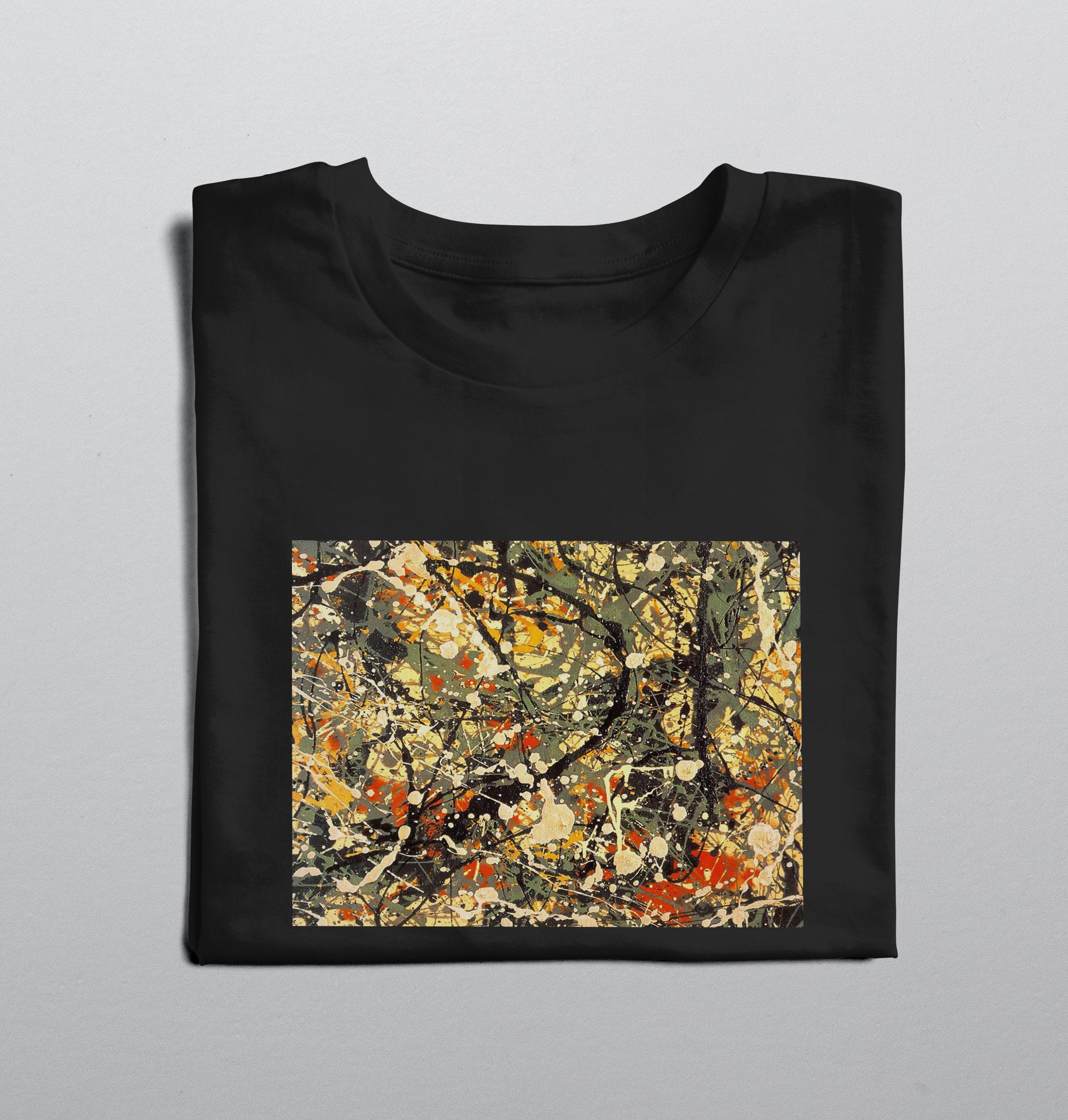 Number 8 Jackson Pollock Artists Unisex Tshirt Art Etsy