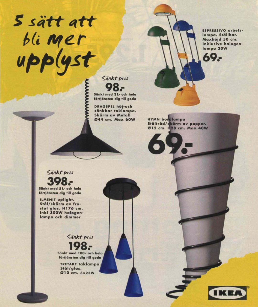 Vintage IKEA Espressivo Lamp – Black Postmodern Y2K Table Light - Etsy